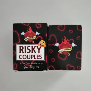 Couples Icebreaker Card Game for Romantic Dates, Fun Q&a to Avoid Awkward Moments, High-Energy Interactive Game with and Design, Tabletop Games