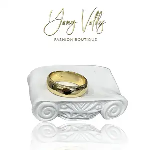 Yany Valley Fashion Boutique Ring Alianza  Gold Laminated High Quality Water Resistant Jewelry