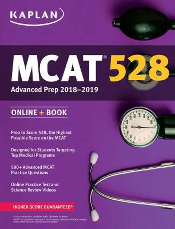 USED-MCAT 528 Advanced Prep 2018-2019: Online + Book (Kaplan Test Prep) by Kaplan Test Prep (Paperback)