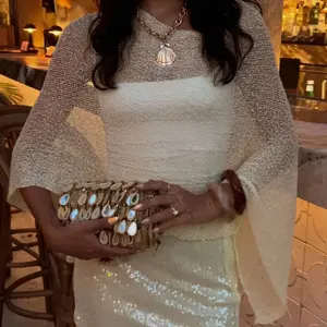 Effortless Elegance Sheer Poncho