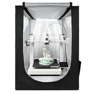 3D Printer Enclosure And Protective Tent In Dustproof Waterproof Oxford Cloth, Constant Temperature Case With Integrated LED Lighting For Safe, Stable Printing, Compatible With Creality, ELEGOO, Anycubic And Popular Printer Models