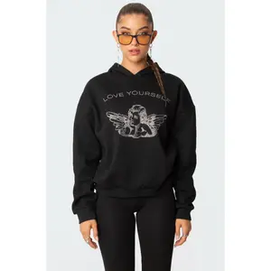 Angie Rhinstone Hoodie Angie Rhinstone Hoodie