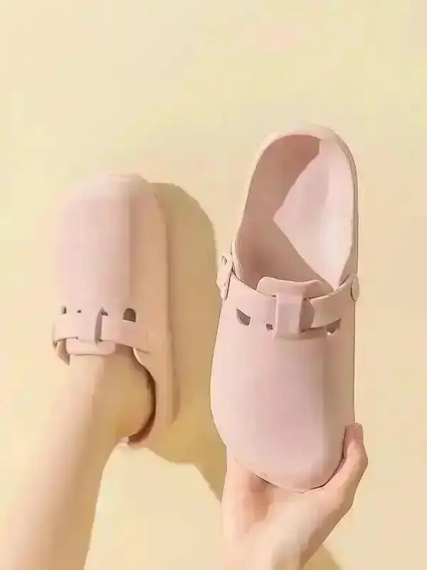 2026 Women Solid Color Sports EVA Slippers Casual Comfortable Non Slip Indoor Outdoor Wear All Match Daily Walking Shoes ladies fashion footwear home breathable cushioned essential trendy versatile active responsive