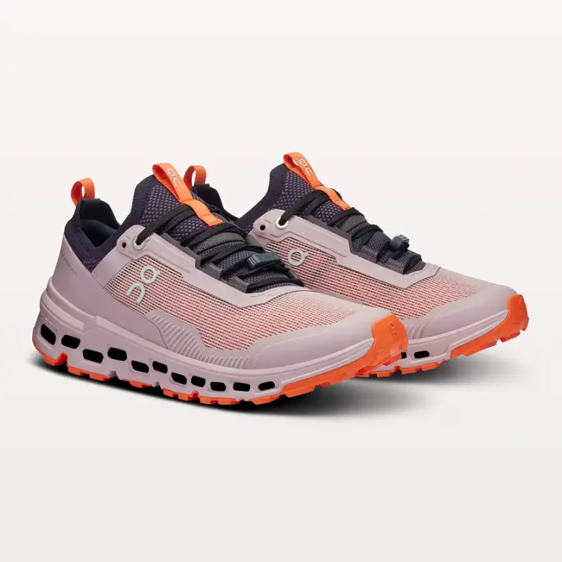 On Women's Cloudultra 2 Running Shoes, Mauve & Flame, Full Size