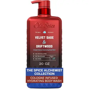 Old Spice Body Wash for Men, The Spice Alchemist Collection, 24/7 Cologne Infused Hydration, No Trade Off Formula, Free of Phthalates Silicones & Dyes 20oz