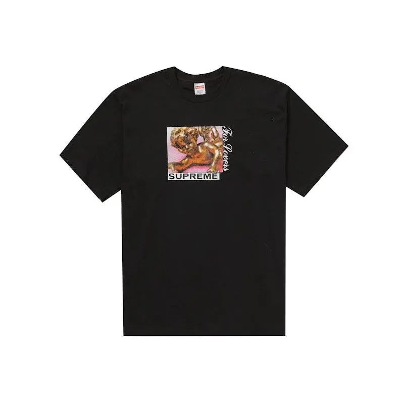 Supreme Men's Lovers Tee Black, from StockX