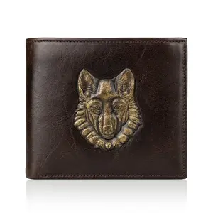 Luxury Black Leather Wallet for Men RFID Blocking Bifold Wallet Slim Durable Everyday Wallet
