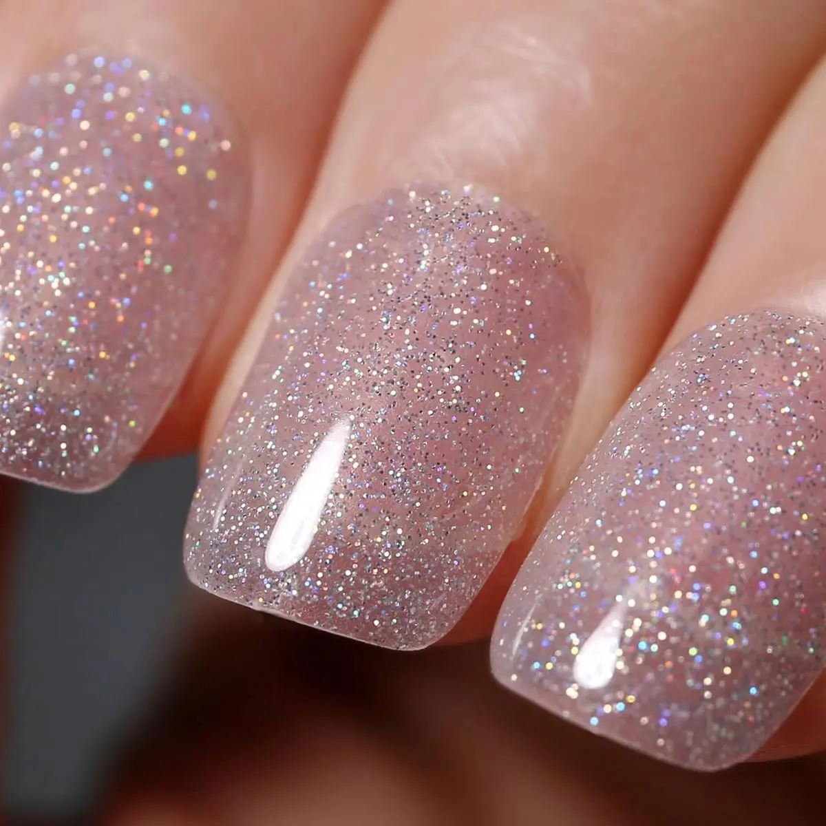 Clear Iridescent Glitter