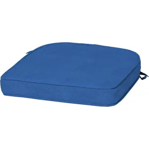Arden Selections ProFoam Rounded Back Outdoor Dining Seat Cushion – 19" x 20" Foam, UV & Stain Resistant
