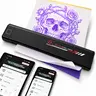 D5 Tattoo Stencil Printer with 10pcs Transfer Paper,Tattoo Printer Machine for Tattoo Artists& Beginners,Compatible with Phone&PC