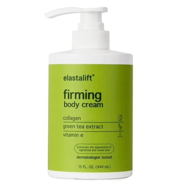 Elastalift Collagen Cream Fragrance Free Body Lotion & Face Moisturizer For Women & Men | Collagen Lotion | Skin Tightening Cream | Skin Firming + Tightening Lotion | Crepey Skin Care Treatment, 2PC