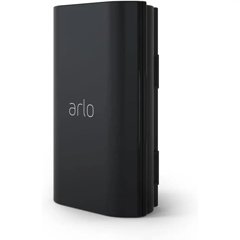 Arlo Rechargeable Video Doorbell Battery - Arlo Certified Accessory - Works with Arlo Essential Wire-Free Video Doorbell, Back-Up Battery, Easy Installation, Black - VMA2400