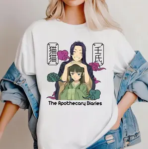 Maomao & Jinshi T-Shirt Apothecary Diaries Anime Shirt