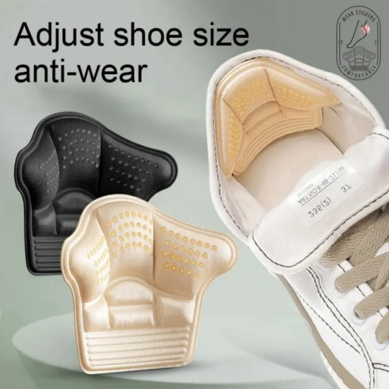 Adjustable Shoe Size Adjustment Sticker, Anti-wear Shoe Heel Sticker, Foot Sports Shoe Pad, Shoe & Boot Toe Guard, Shoe Protector