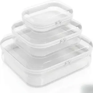 ✨ Keep your jewelry securely organized and instantly visible on the go. Clear PVC Accessory Storage Pouch | Transparent Zipper Travel Organizer, Waterproof Case for Necklaces & Rings