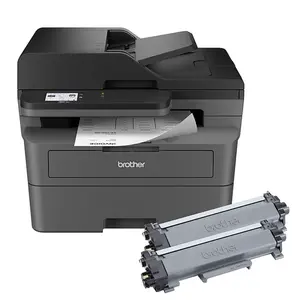 Brother MFC-L2820DW XL Wireless Compact Monochrome All-in-One Laser Printer
