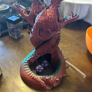 Double headed Dragon Dice Tower