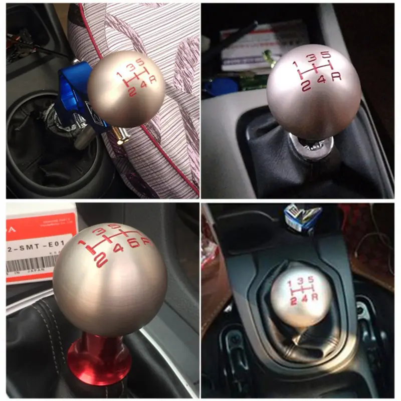 1 pcs Manual Gear Shift Knob for Honda Civic/fit M10x1.5 Round Wave Design, Interchangeable Knob, Car Modification Parts, Durable Replacement Accessory, Gearshifter, Car Accessories
