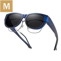 M Size Matte Blue Frame Grey Lens