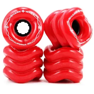 SHARK WHEEL 60MM, 78A RED CALIFORNIA ROLL