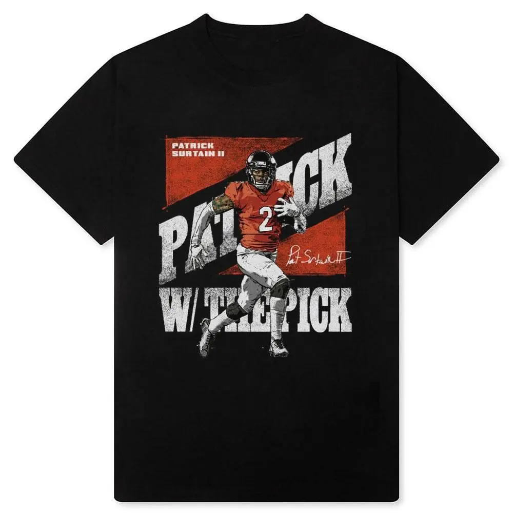 Patrick Surtain Cotton T-Shirt Casual Unisex Football Fan Tee