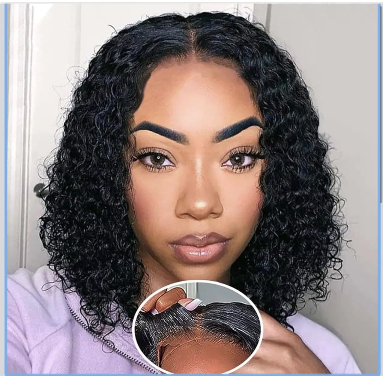 Curly Hair Extension with Natural Look and Soft Texture for a Stylish and Comfortable Wear