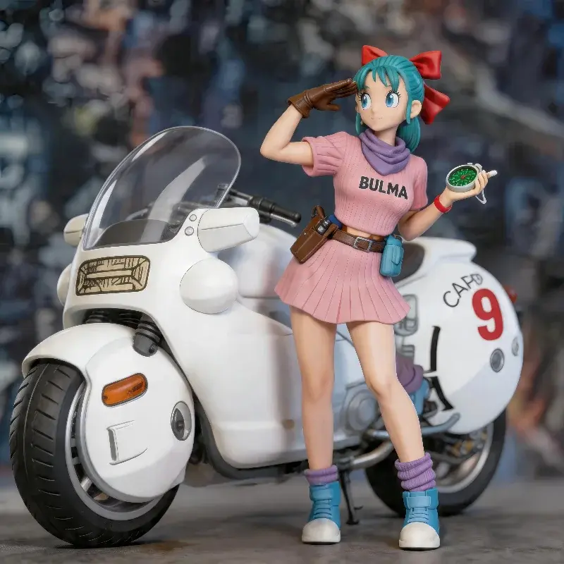 Bulma Anime PVC Figure Mini Figurine Statue Desktop Ornament Collectible Model Decor For Anime Enthusiast