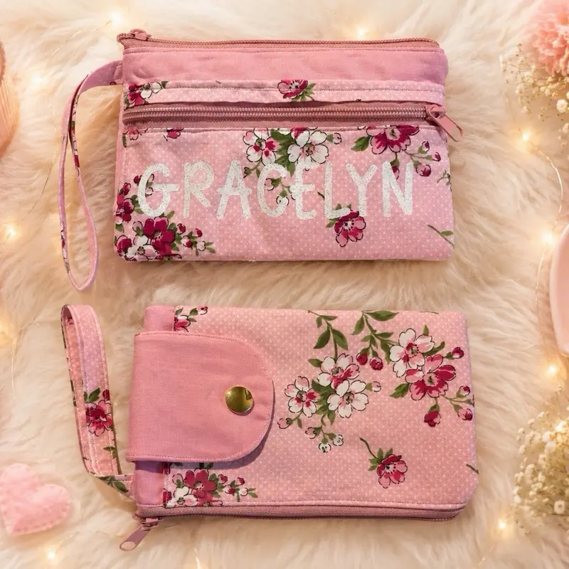Phone zipper pouch
