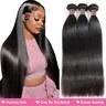 Straight/Body Wave Hair Bundles Upgrade 15A Raw Human Hair Bundles 1 3 4 PCS Quick Weave Extensions 100g/piece #TikTokShopBackToSchool#DealsForYouDays#SummerWins