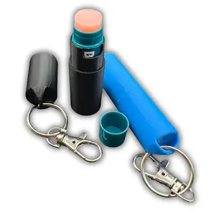 Grab & Go Chapstick Holder Keychain - Convenient Lip Balm Case for Easy Access