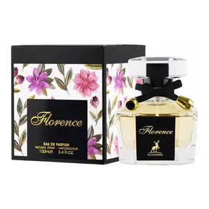 Maison Alhambra Florenza Eau de Parfum Spray – 100ml (3.4oz) | Long-Lasting Floral & Fruity Fragrance for Women Perfumes Edp Rose Jasmine Oud
