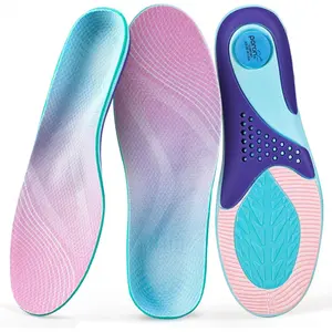 Arch Support Insoles with Metatarsal Pad - Plantar Fasciitis Relief Orthotic Inserts for Men & Women - Flat Feet & Heel Spur Comfort All-Day Standing Support