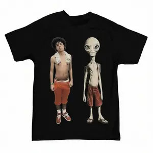 Xav & Paul Tee - Unisex Graphic T-Shirt  Cotton ZY016 rock merch new round-neck graphic t-shirt