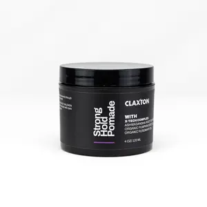 Strong Hold Pomade | Water-Based Gel Pomade for Shiny Hair – Lightweight, Residue-Free Formula – Perfect for Short, Medium, Thin & Thick Hair – Daily Haircare