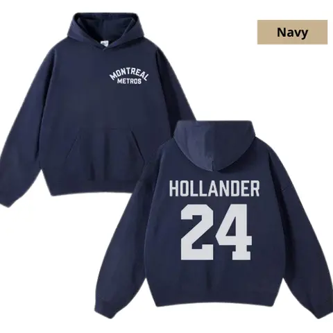 Team Hollander Hoodie, Montreal Metros Sweatshirt, Heated Rivalry Sweater, Shane Hollander Merch