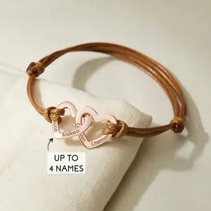 Grandma Bracelet With Names, Grandma Jewelry