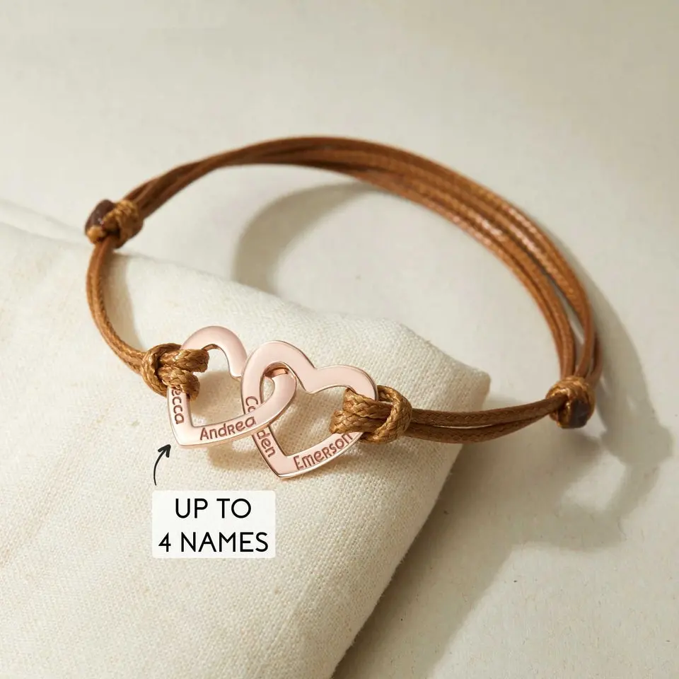 Grandma Bracelet With Names, Grandma Jewelry