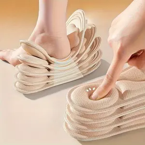 Ultra-Soft Cushioned Shoe Insoles for Women, Breathable Gel Arch Support, Non-Slip Orthopedic Foot Pads, Washable Shoe Accessories