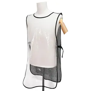 Stylist Protective Apron, TPU Hair Cutting Cape, Breathable Salon Work Garment