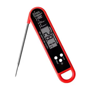 Stainless Steel Wireless Digital Cooking Thermometer with Magnetic Instant Read for Accurate Temperature Monitoring in Kitchen