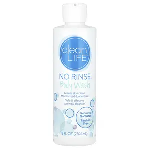 CleanLife No Rinse® Body Wash, 8 fl oz (236.6 ml)