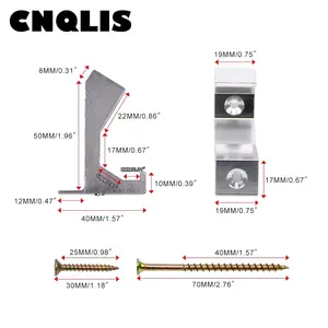 CNQLIS Squeaky Wood Relief Floor Repair Kit Can be Safely Used on Any 5/8 inch or Thicker subfloor,Eliminating Squeaky Floor Sounds,Without Holes(White,12 Pcs)