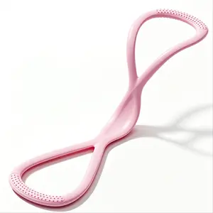 Figure-8 Resistance Band | Premium Elastic Resistance Design | Sculpt Body & Improve Posture | Ideal for Home Yoga, Workout & Hand Rehabilitation | Lightweight Portable Gear # Fitness Resistance Band