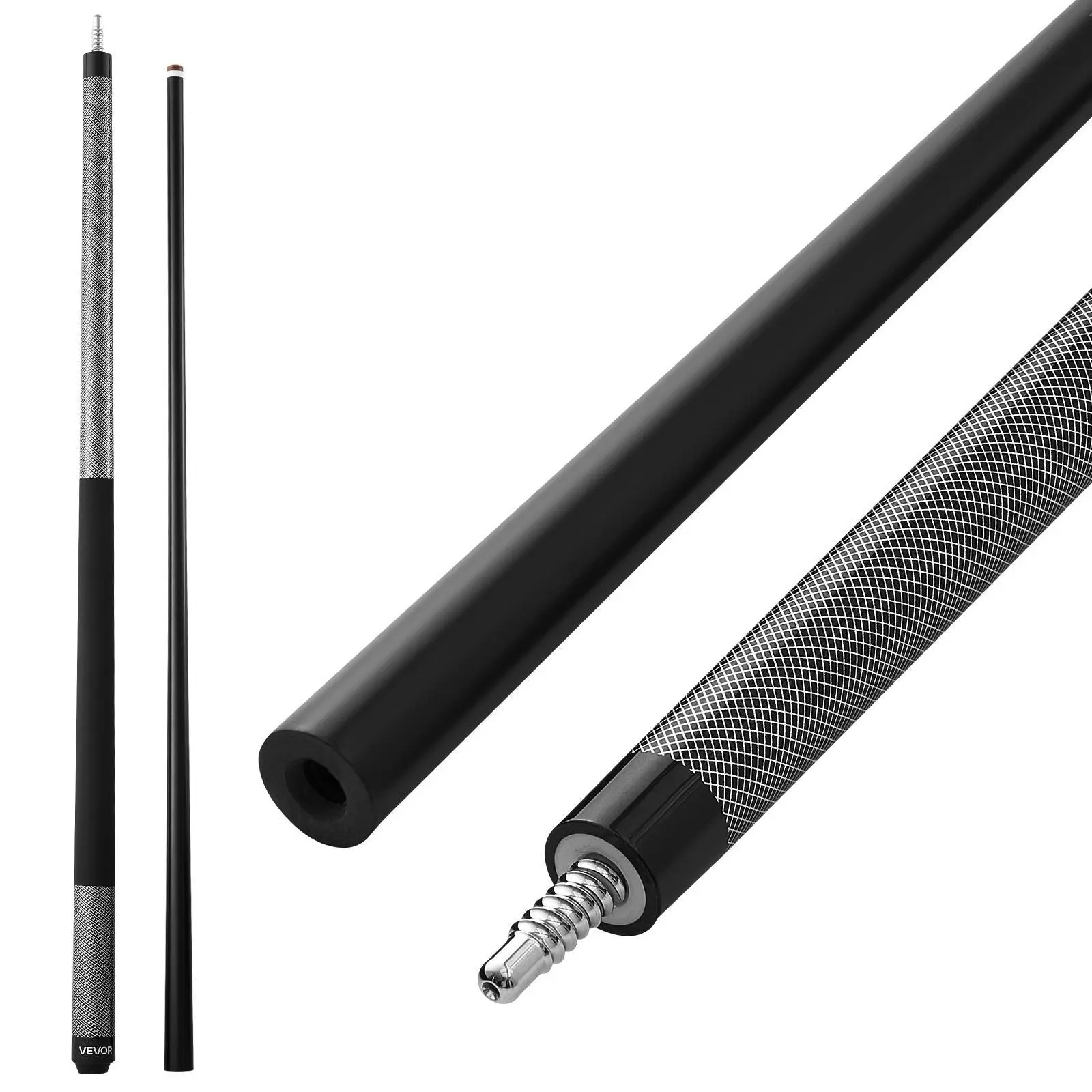 【SummerFinds】VEVOR Pool Cue, 1 Piece Pool Stick, 58 inch & 21 oz Fiberglass Titanium Composite Billiard Pools Cue Stick with Multi-Layer Tip, Cues Sticks for Professional Pool Table, Bar, Home Pool Games, Office,dorm essentials,home decor