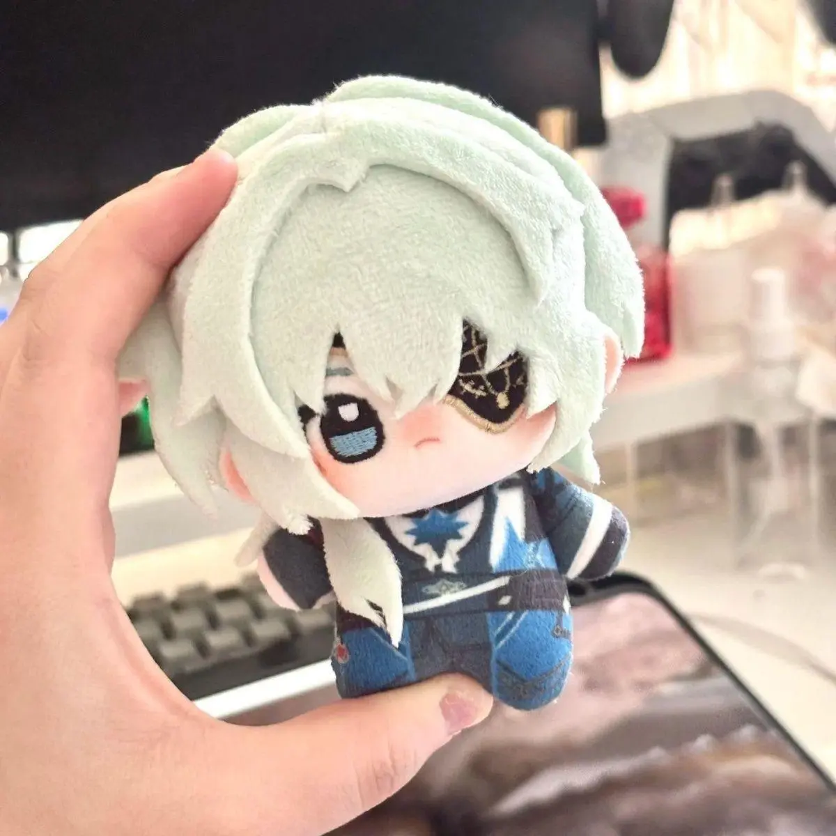 HOT 10cm Game Anime Honkai：Star Rail Phainon Cotton Doll Cosplay Dress Up Diy Plush Kawaii Plushie Stuffed Dolls Anime Game Toy