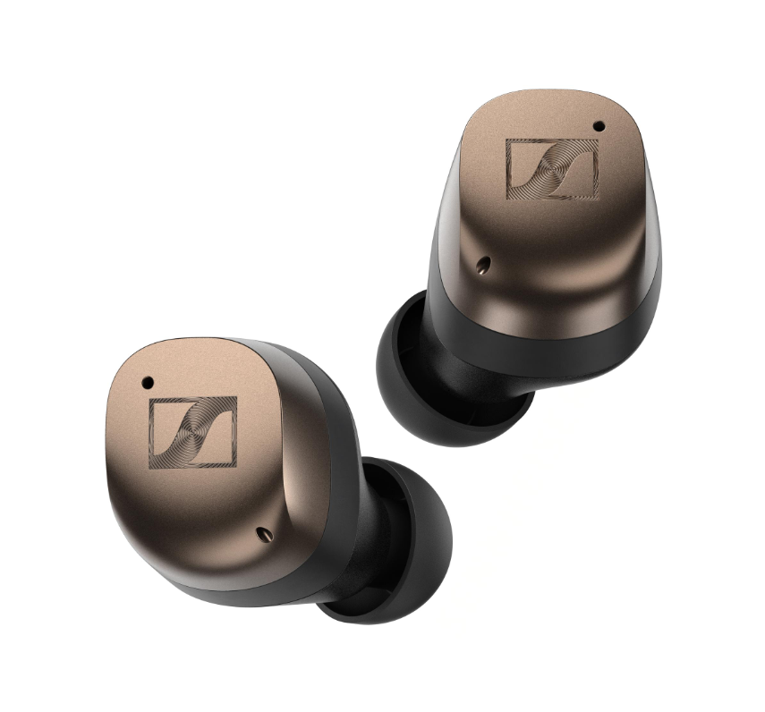 Sennheiser MOMENTUM True Wireless 4: Premium Earbuds, Touch Control, Lossless Audio, Sound Personalization, Bluetooth 5.4, Qi Wireless Charging, 30-Ho