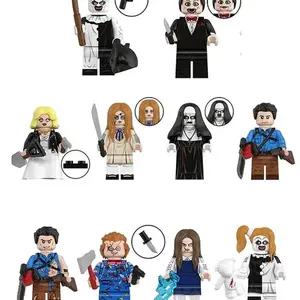 Horror Series Demon Nun Minifigure Set, 10-Piece Highly Detailed Fantasy Building Blocks, Ideal for Collector Gifts & Playtime Fun