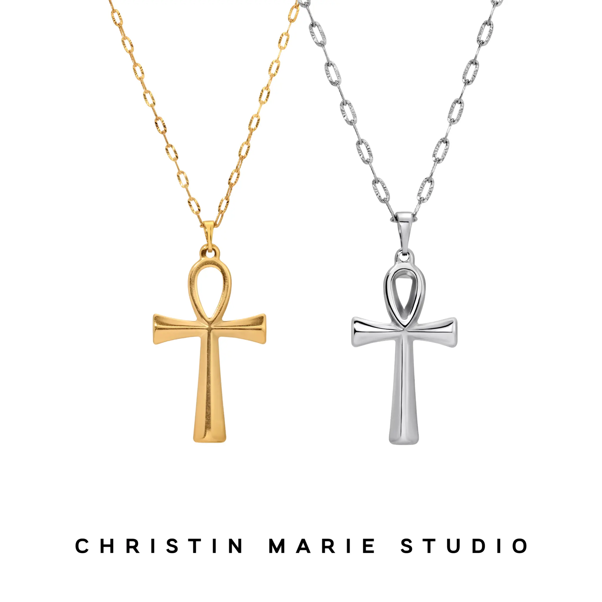 Ankh Necklace (Classic/No CZ)