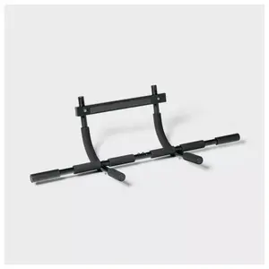 250lbs Heavy Duty Pull-Up Bar – Adjustable Weighted Pull-Up Bar with Rubber Grip for Home Gym, Ab & Back Workout – 250lb Capacity, Easy Install (Tools Included)