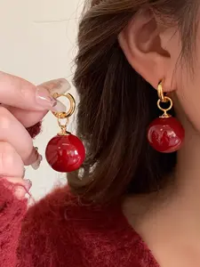 Women's Elegant Faux Pearl Decor Dangle Earrings, Fashion Jewelry for Party, Daily Clothing Decor, Trendy All-match & Exquisite Jewelry for Birthday Gift, High Quality Earrings